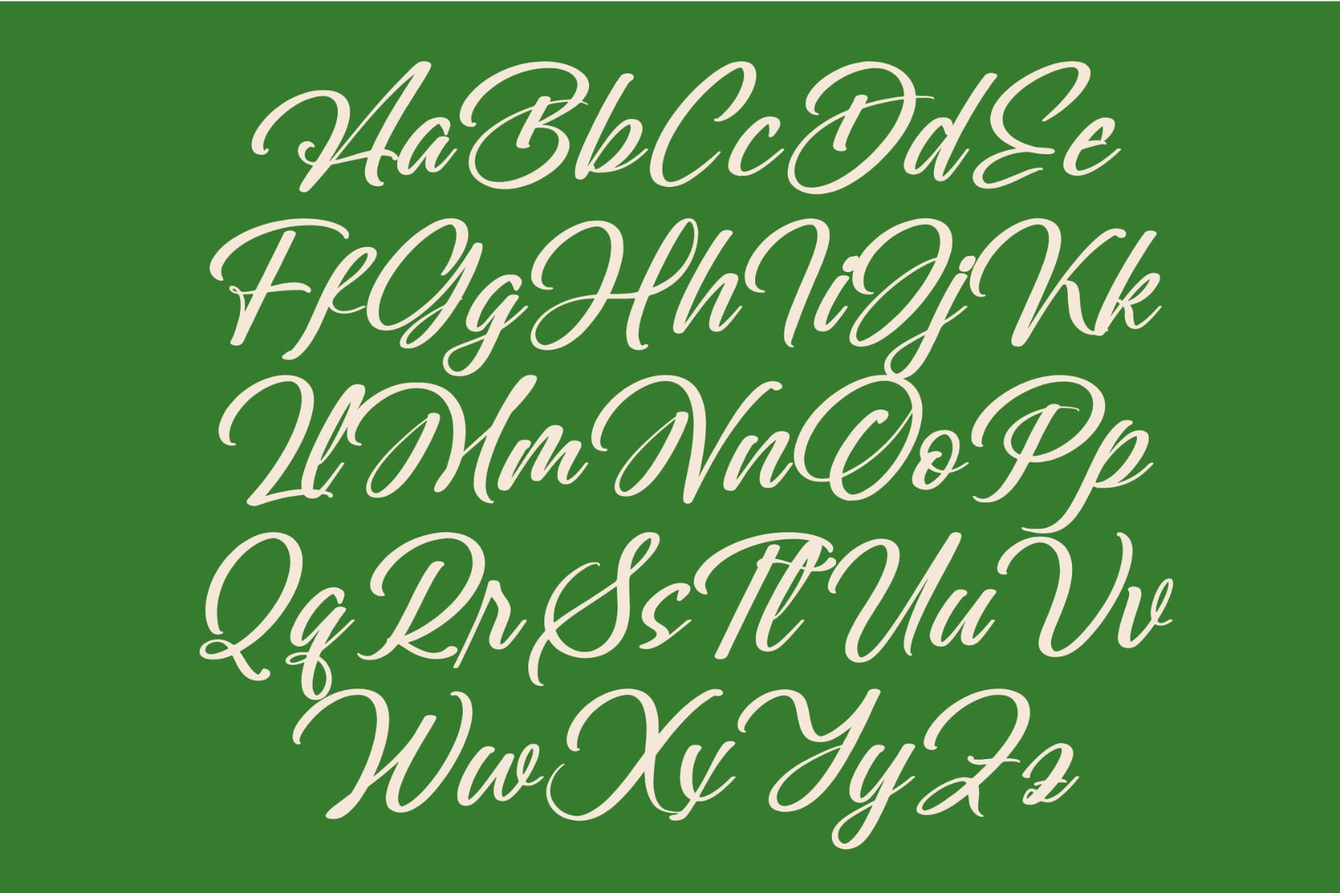 Preview 15 for Greatesa Brought - Bold Calligraphy Font