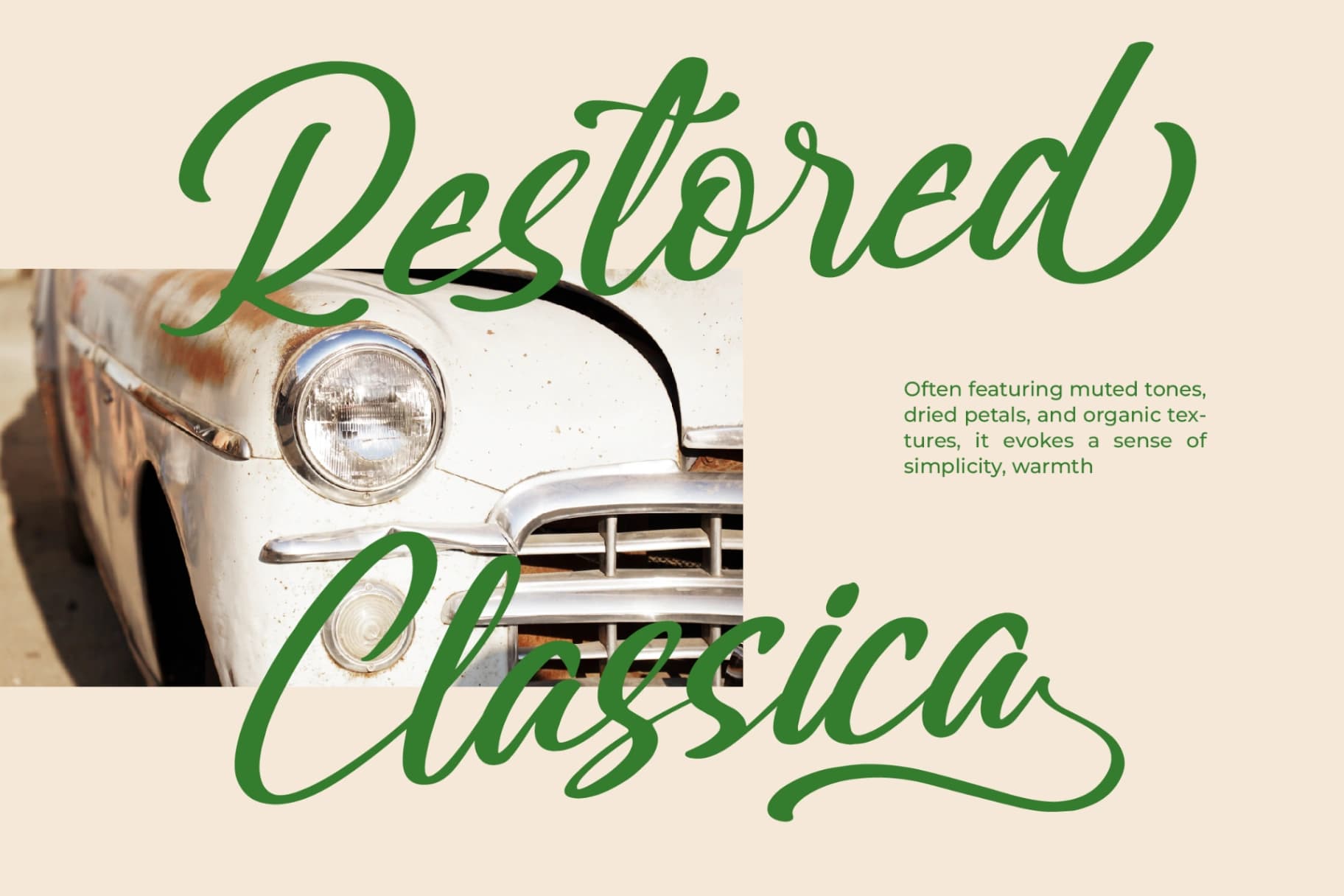 Preview 12 for Greatesa Brought - Bold Calligraphy Font
