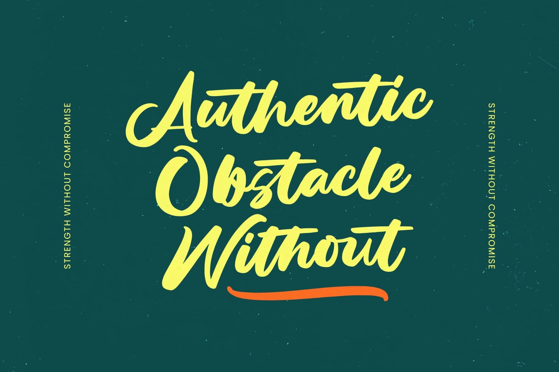Preview 9 for Factun Blacki - Bold Calligraphy Font