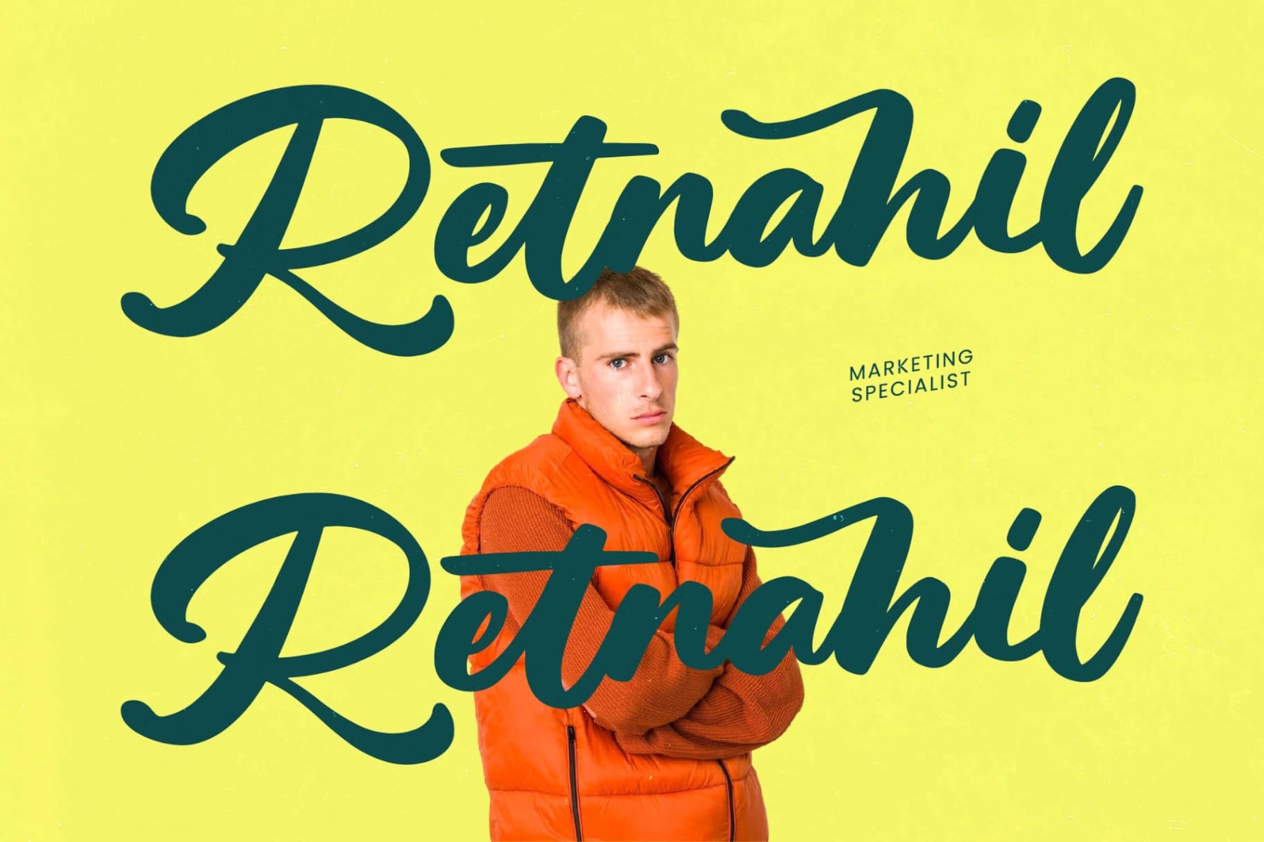 Preview 3 for Factun Blacki - Bold Calligraphy Font