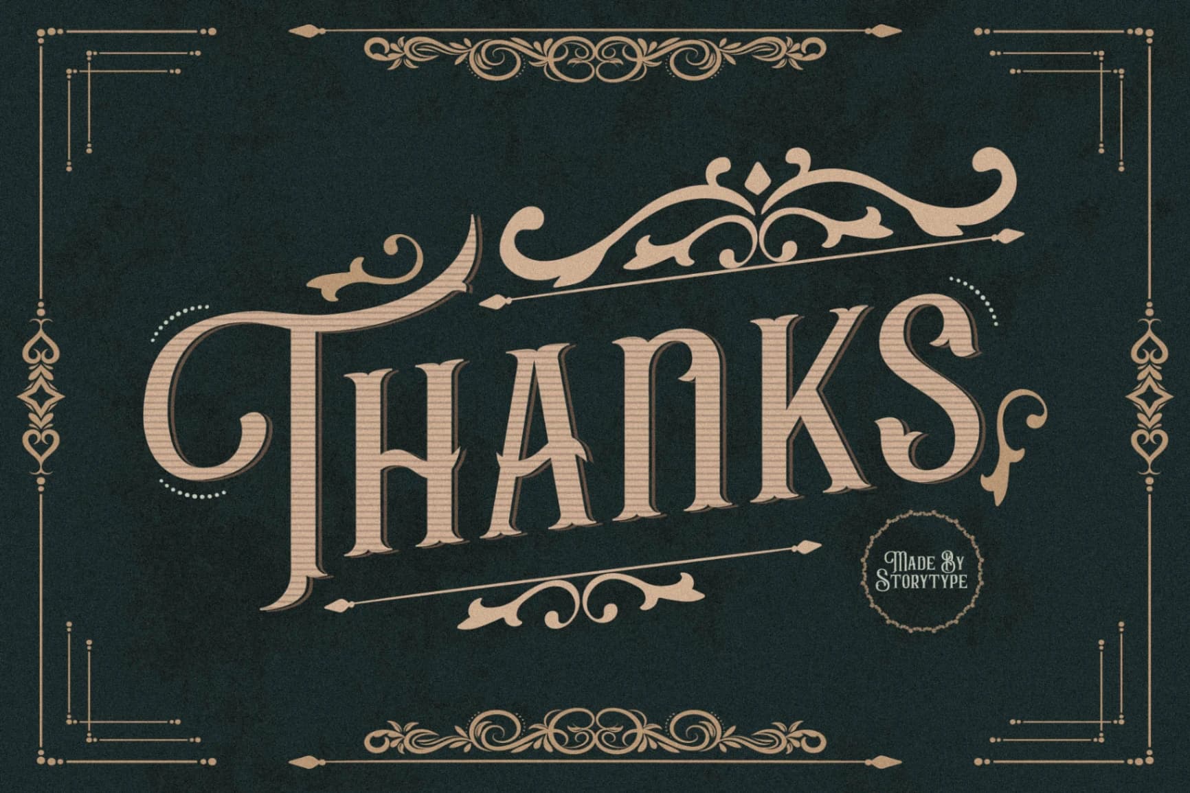 Preview 15 for Hercules - Victorian Typeface Font