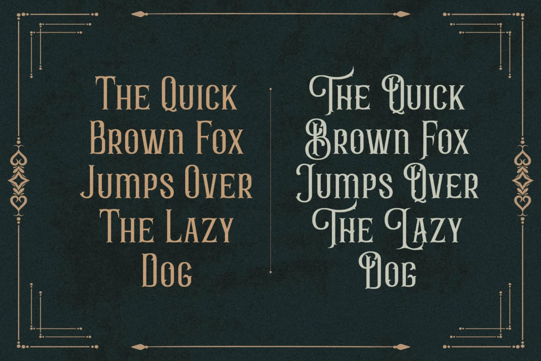 Preview 9 for Hercules - Victorian Typeface Font