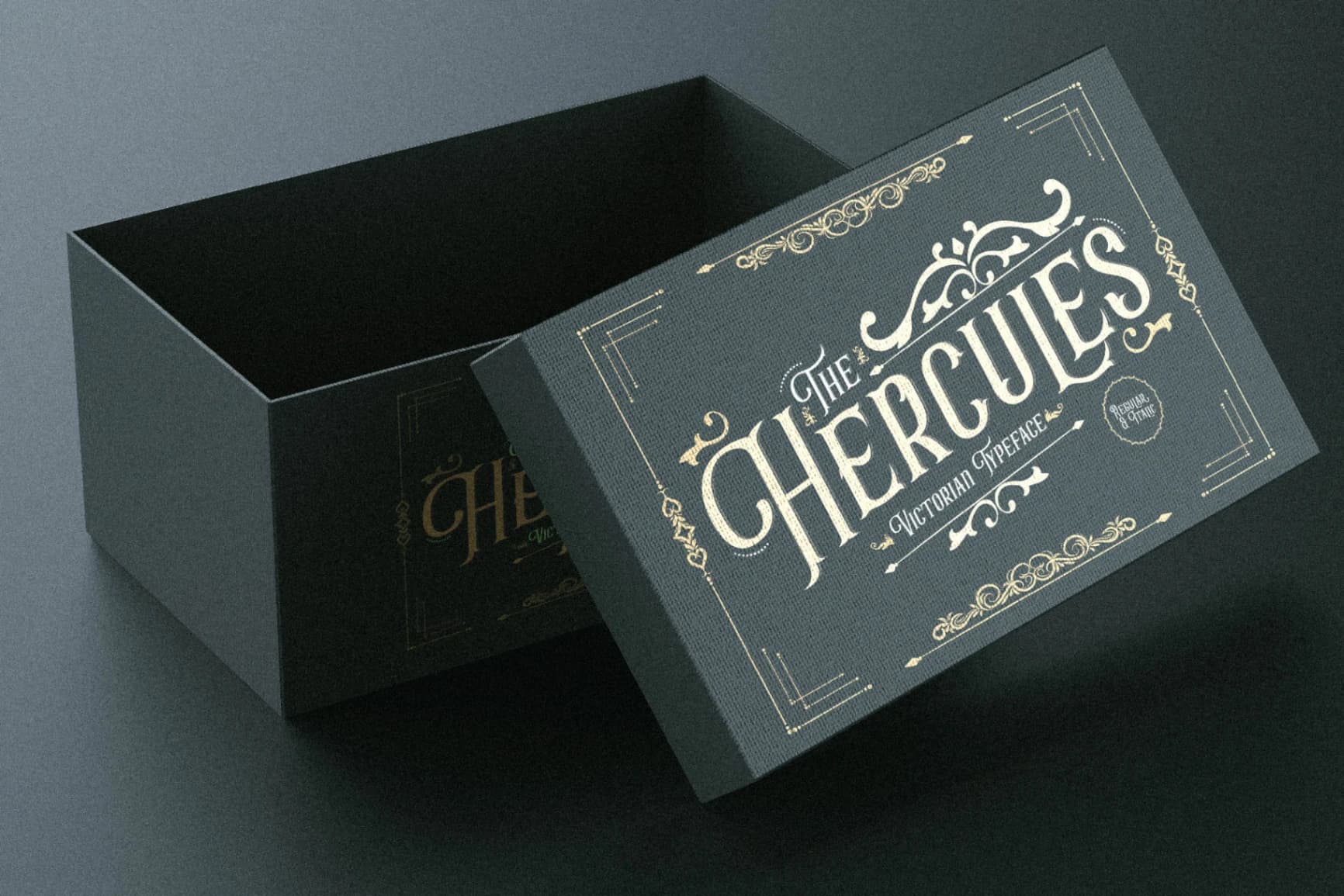 Preview 5 for Hercules - Victorian Typeface Font