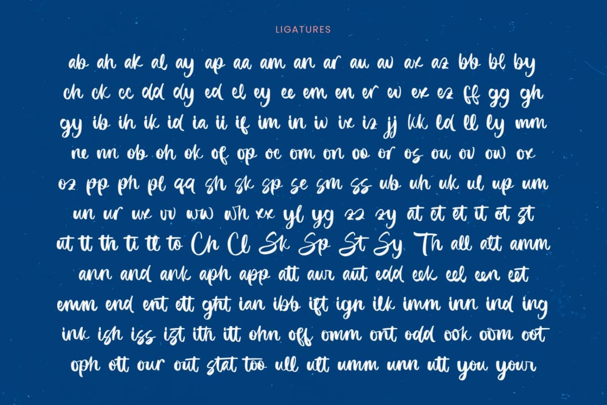 Preview 13 for Imagine Sunday - Bold Handwritten Font
