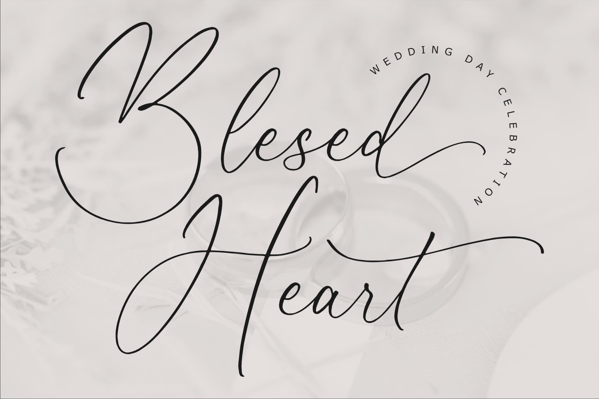 Preview 7 for Beatrice Clorophil - Chic Calligraphy Font