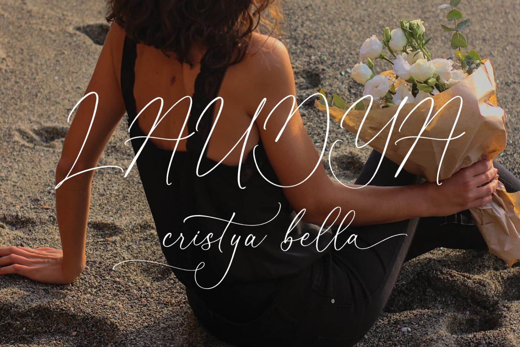 Preview 11 for Beatrice Clorophil - Chic Calligraphy Font
