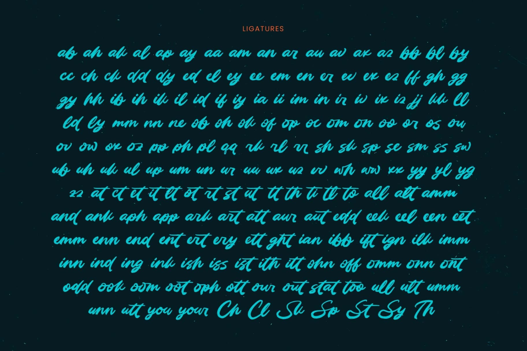 Preview 12 for Mental Router - Modern Brush Font