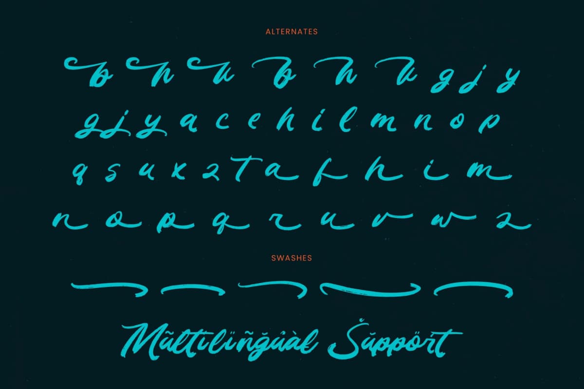 Preview 19 for Mental Router - Modern Brush Font