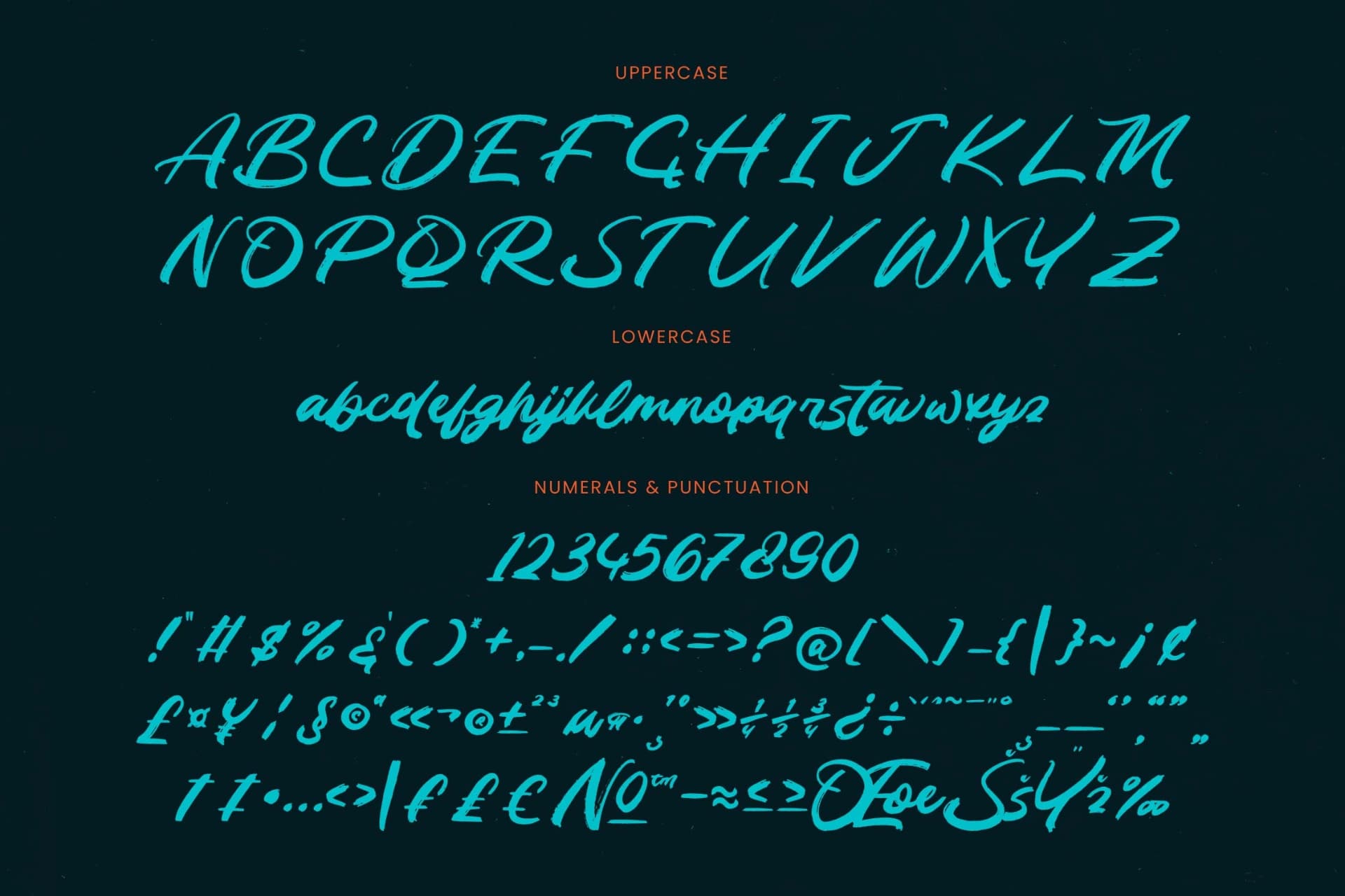 Preview 18 for Mental Router - Modern Brush Font