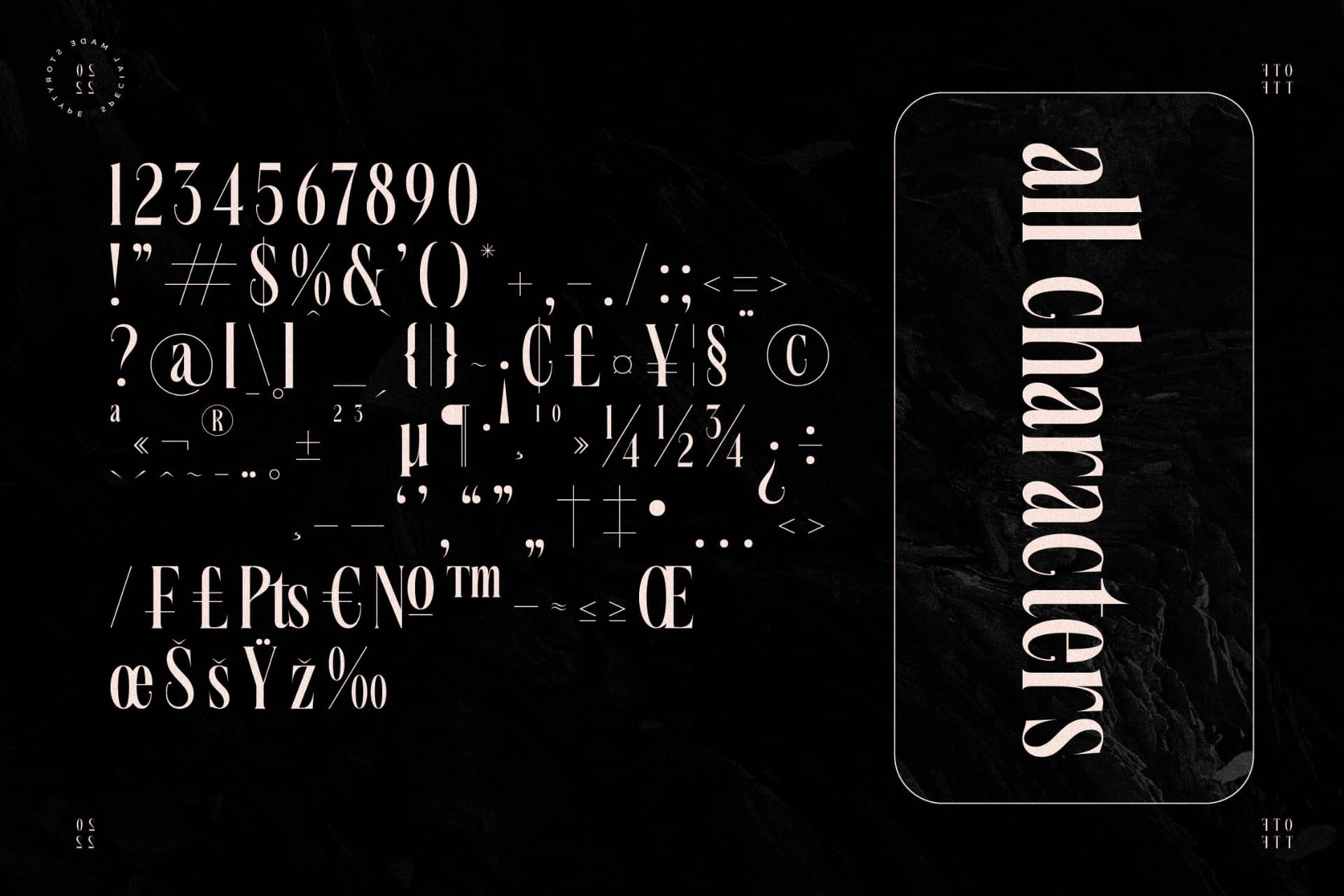 Preview 13 for Rasfferd - Serif Display Typeface