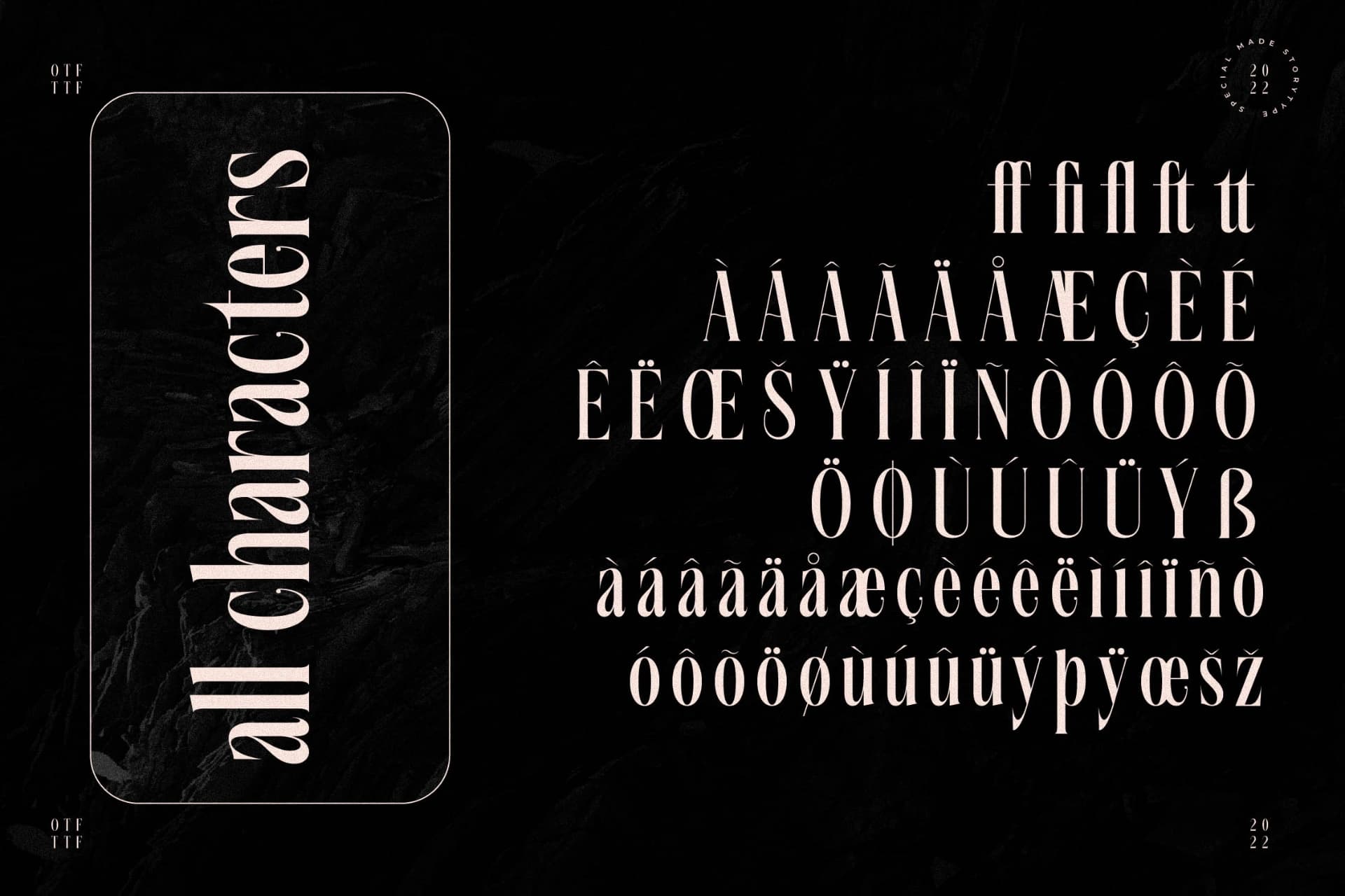Preview 14 for Rasfferd - Serif Display Typeface