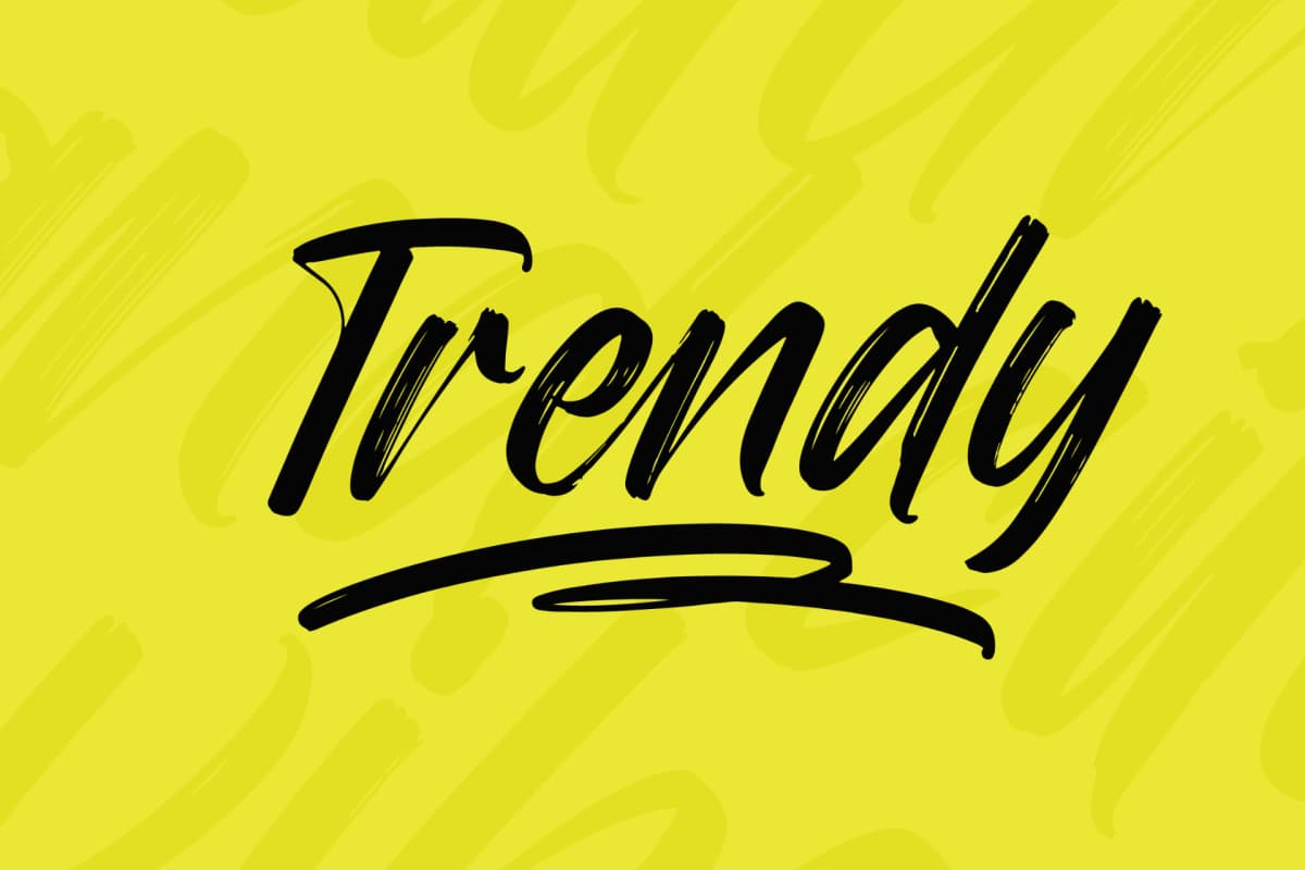 Mirage Factory - Bold Brush Font font preview 4