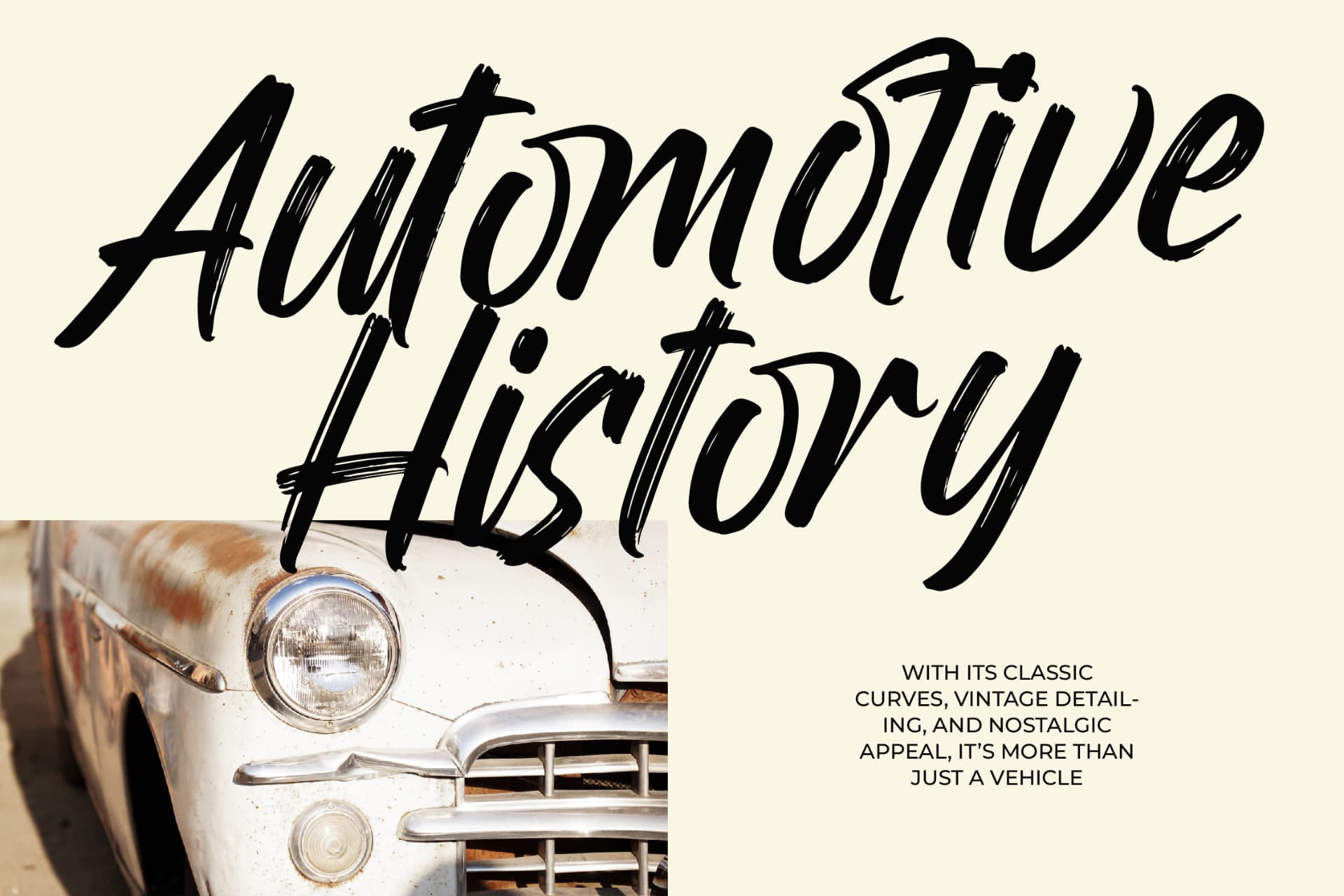 Preview 13 for Mirage Factory - Bold Brush Font