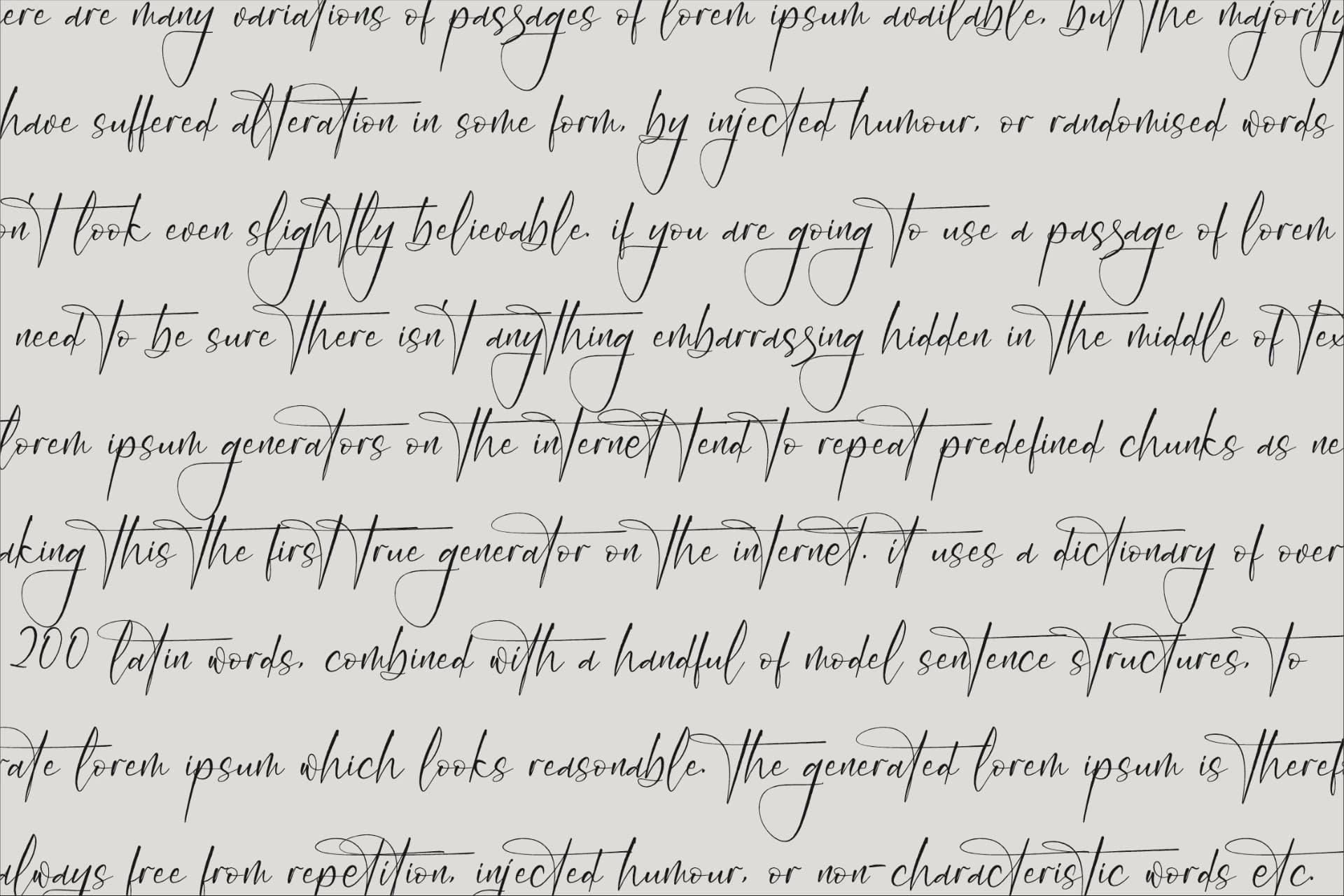Preview 8 for Molahesta - Realistic Signature Font