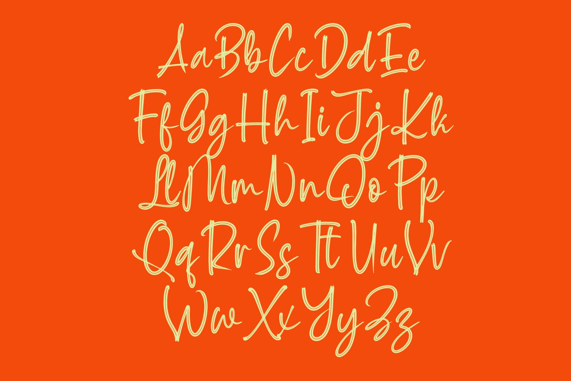 Preview 15 for Milegants Dersonale - Modern Brush Font