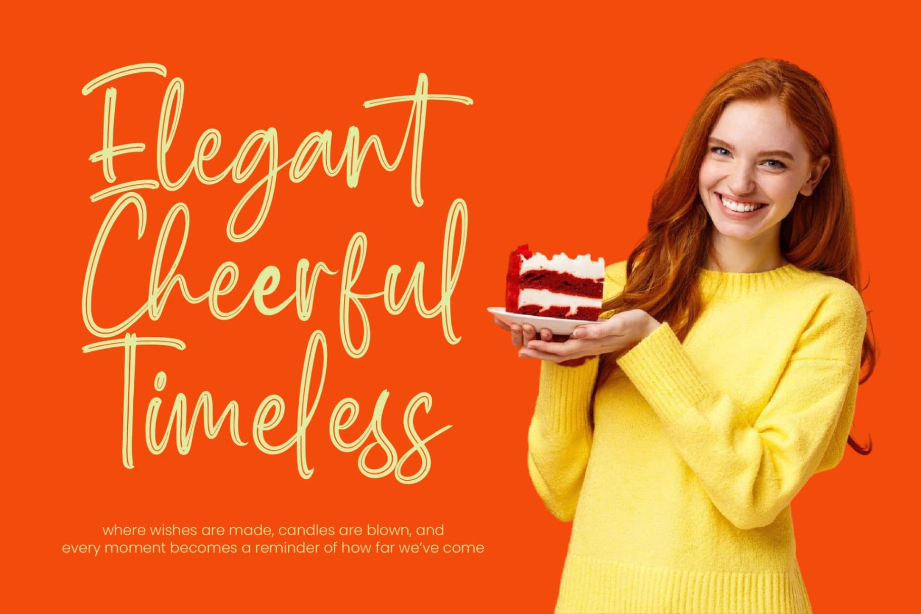 Preview 13 for Milegants Dersonale - Modern Brush Font