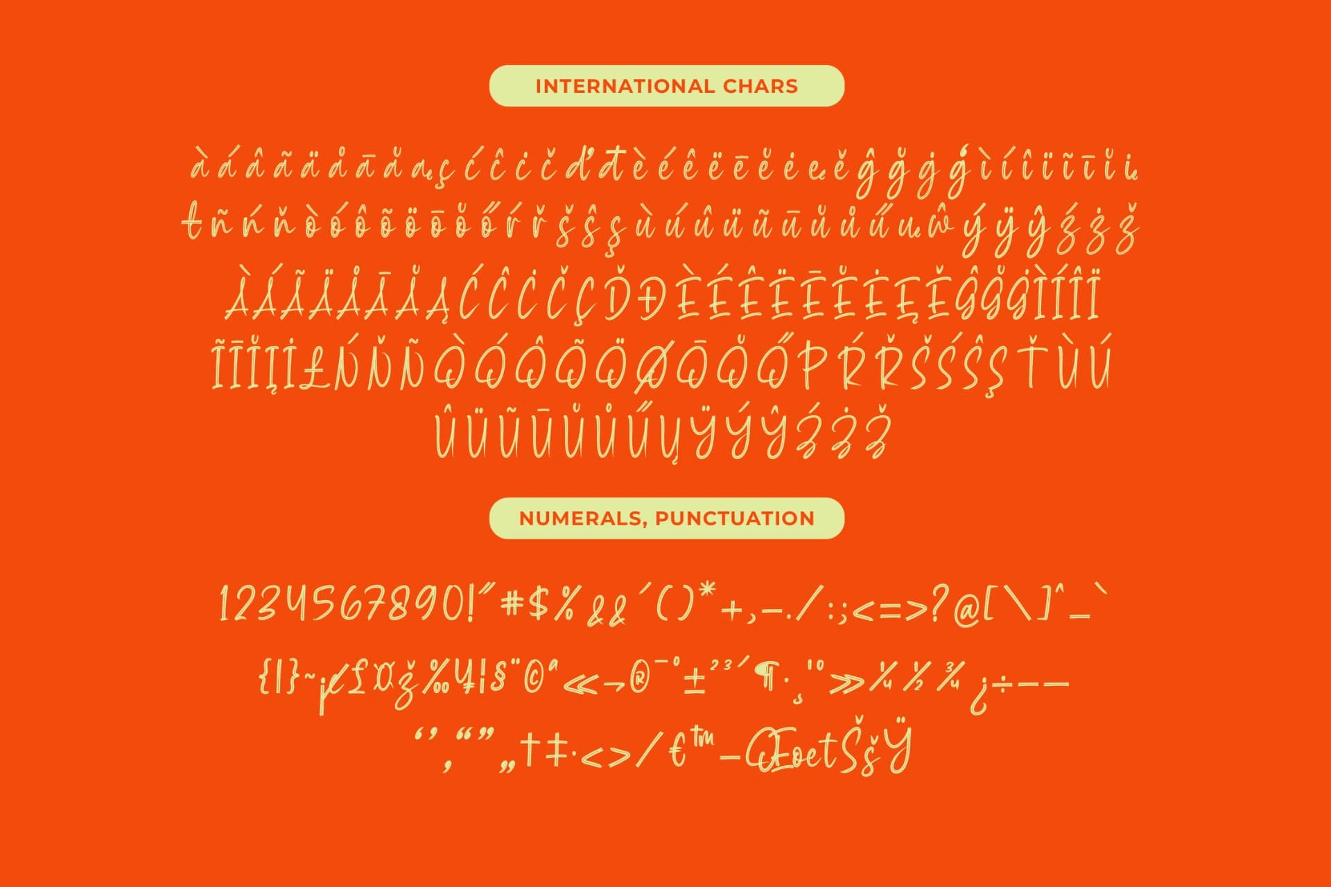 Preview 19 for Milegants Dersonale - Modern Brush Font
