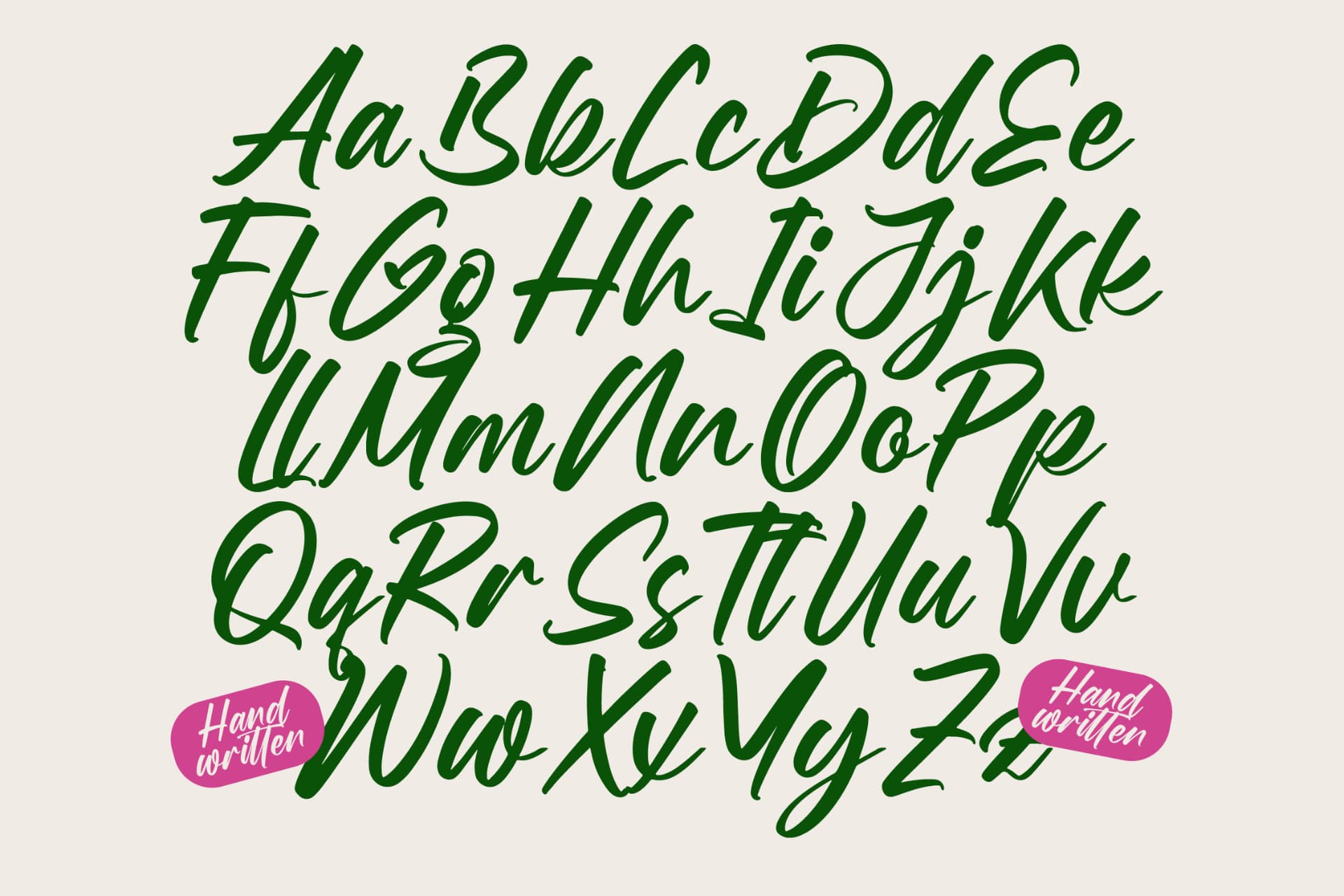 Preview 15 for Birthday Shottera - Bold Handwritten Font