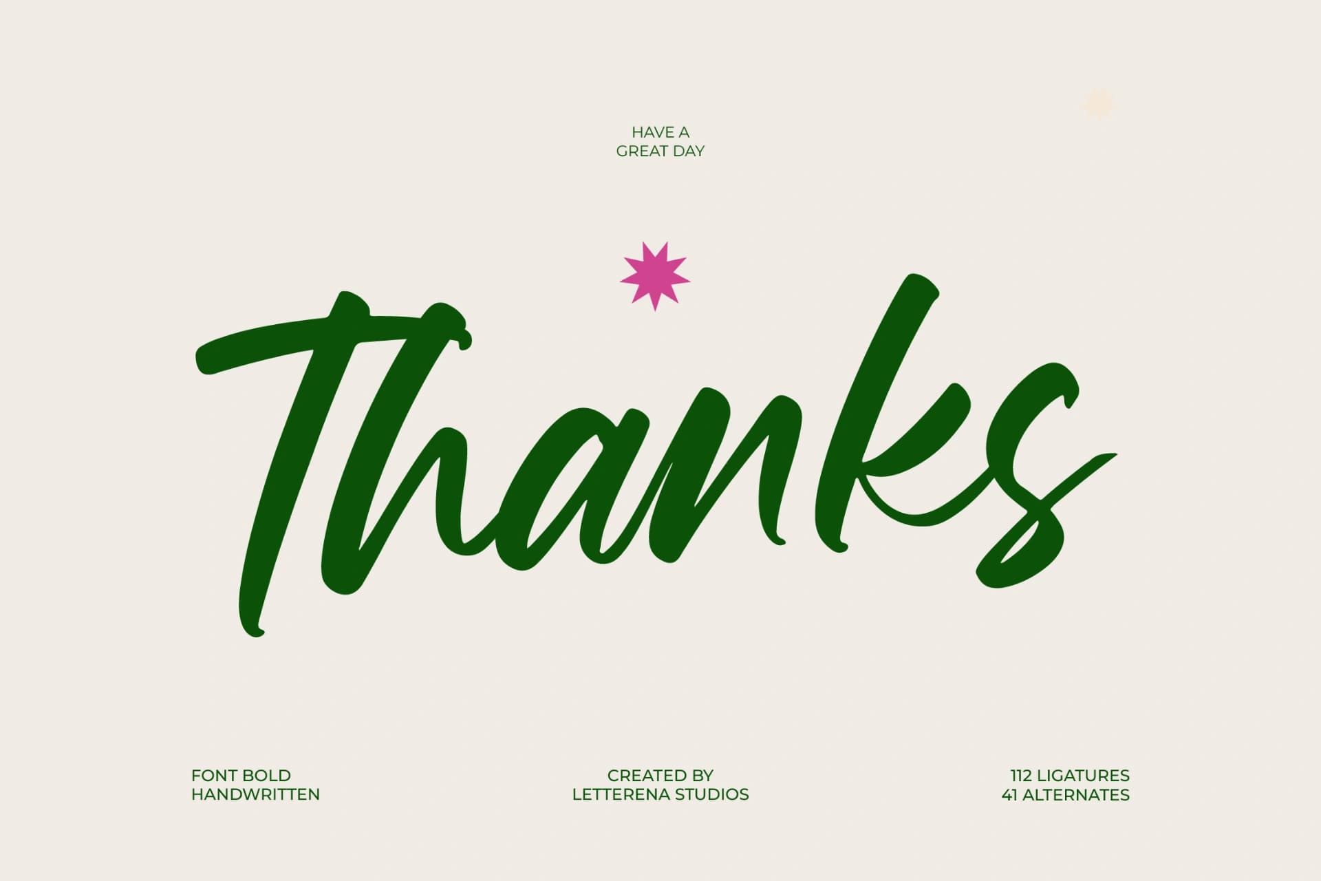 Preview 20 for Birthday Shottera - Bold Handwritten Font