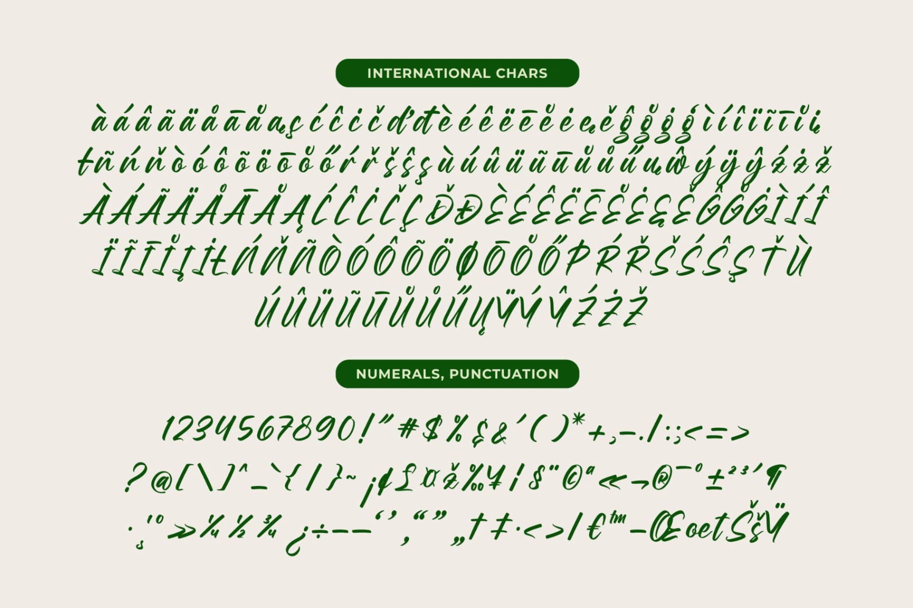 Preview 19 for Birthday Shottera - Bold Handwritten Font