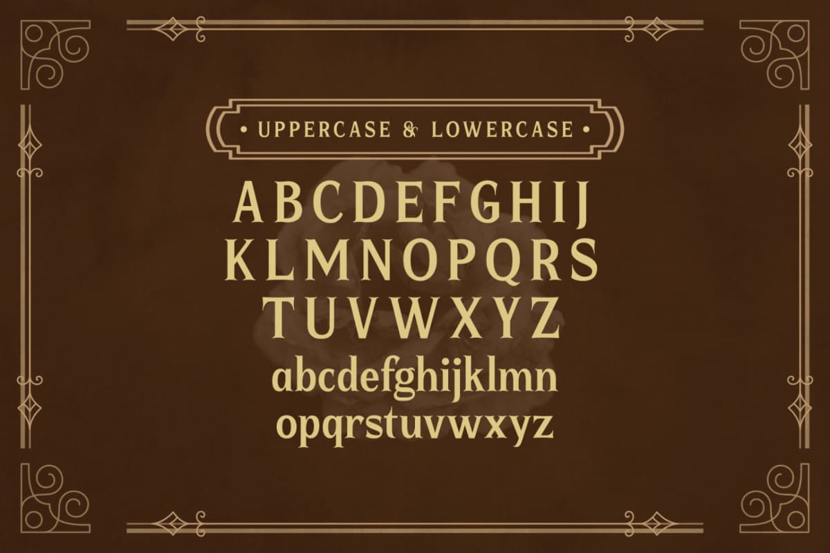 Braders - A Classic Typeface Font font preview 12