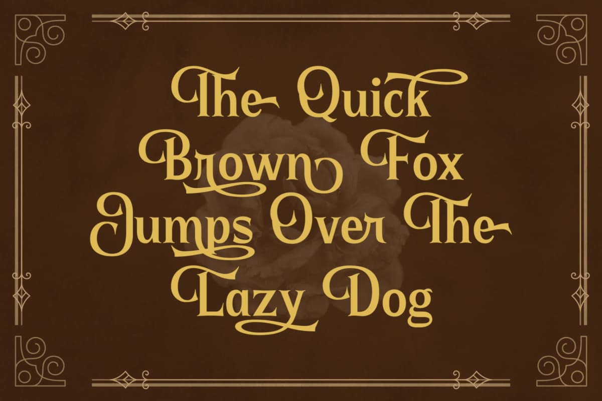 Braders - A Classic Typeface Font font preview 8