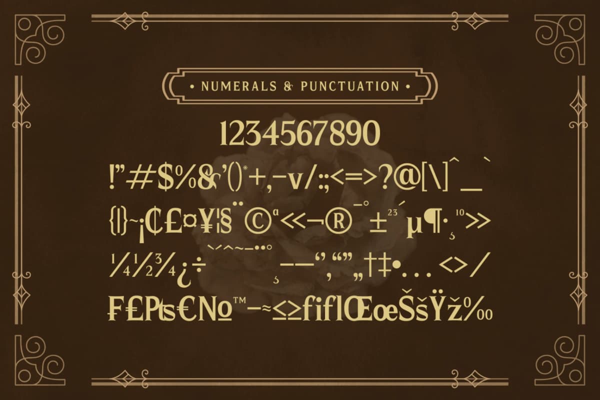 Braders - A Classic Typeface Font font preview 15