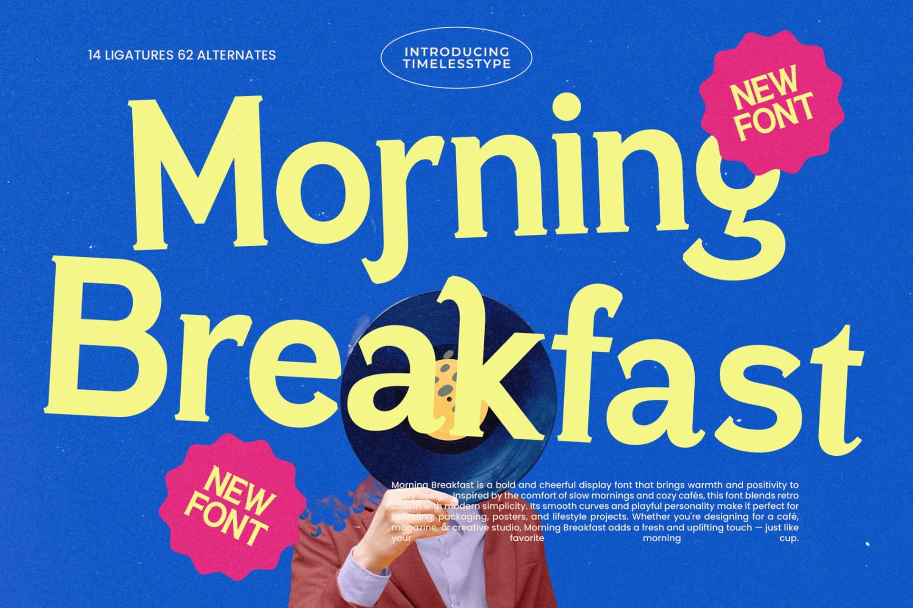 Preview of Morning Breakfast - Display Serif Font font