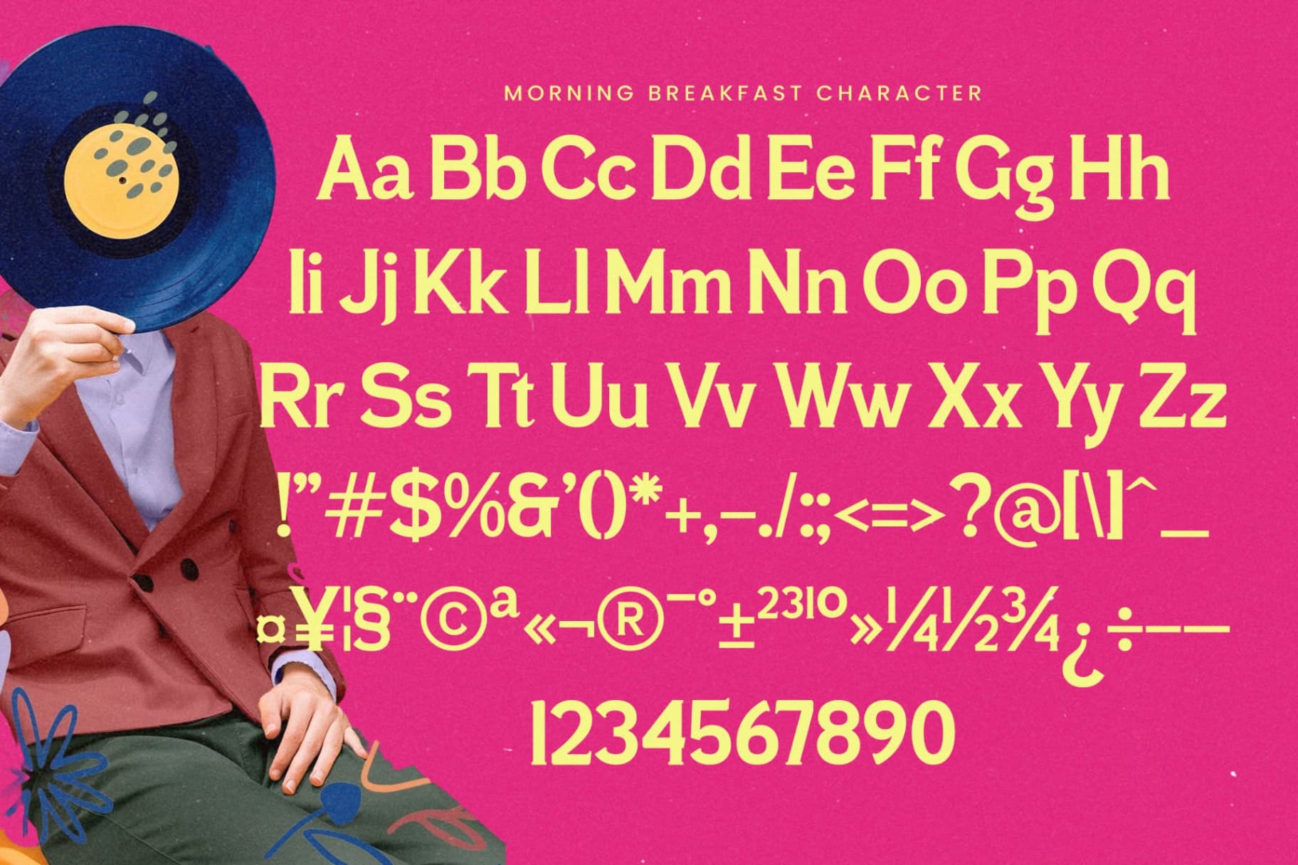 Preview 15 for Morning Breakfast - Display Serif Font