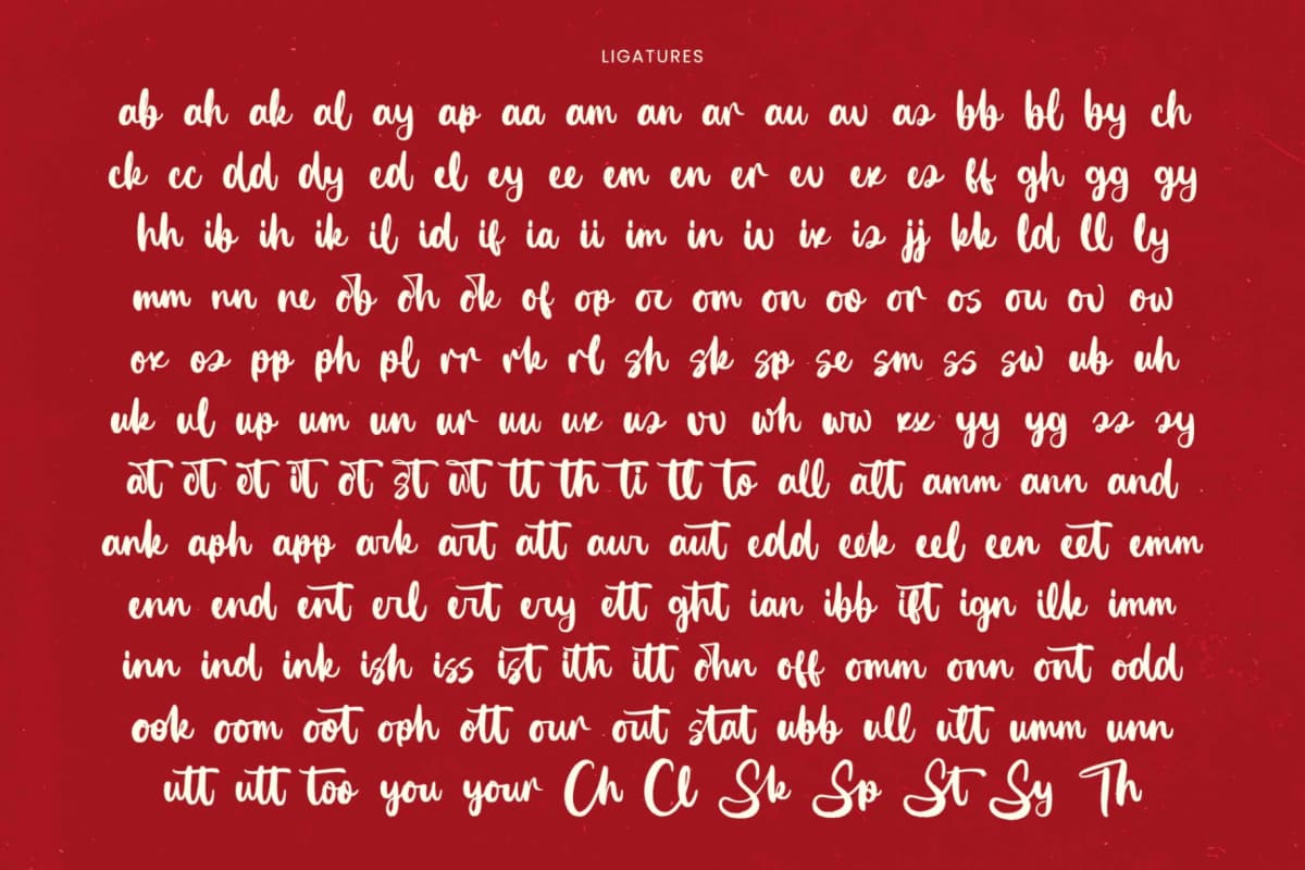 Preview 16 for Ghatyna - Bold Brush Font