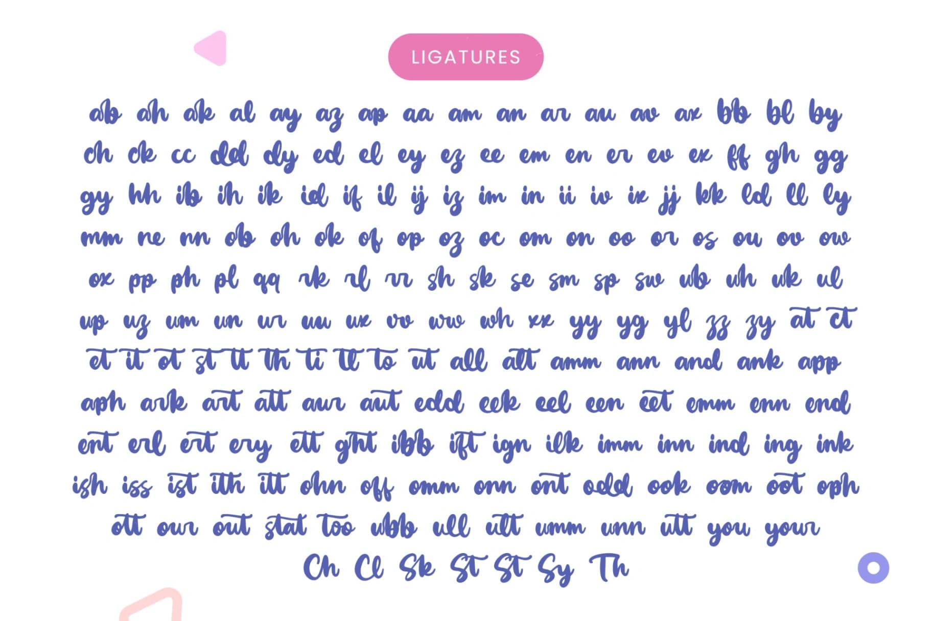 Preview 18 for Vanila Chute - Bold Handwritten Font
