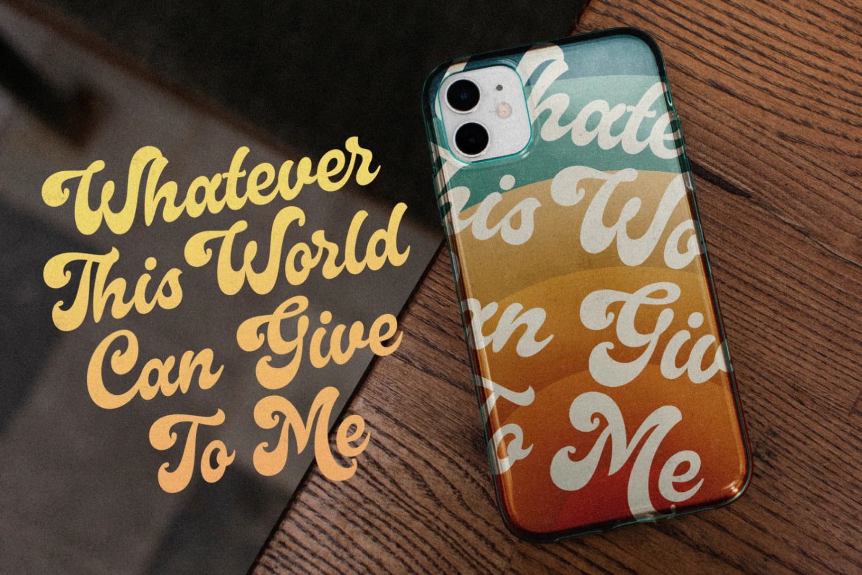 Preview 5 for Aloreta Marthin - Vintage Script Font