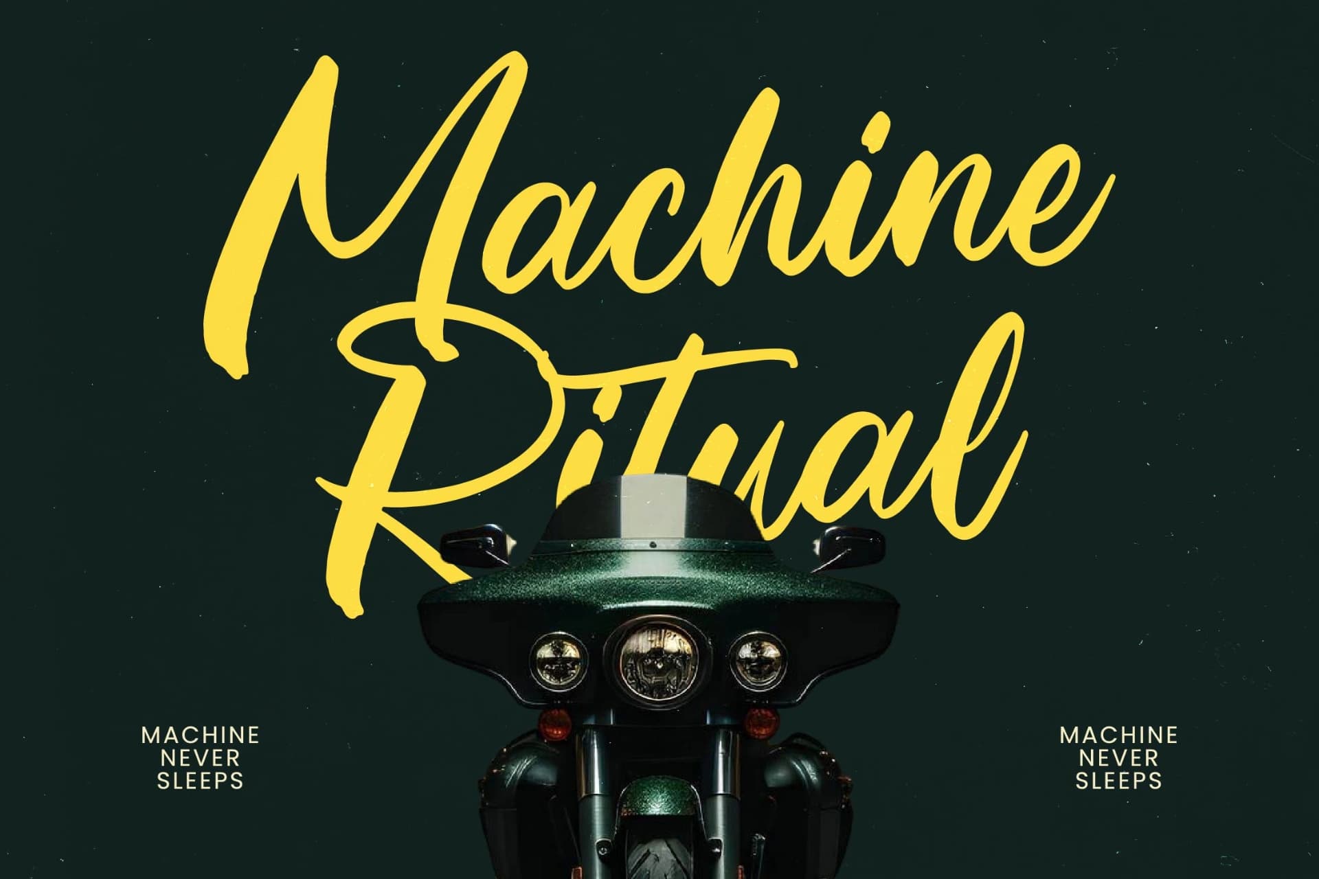 Preview 3 for Matric Bunker - Bold Brush Font