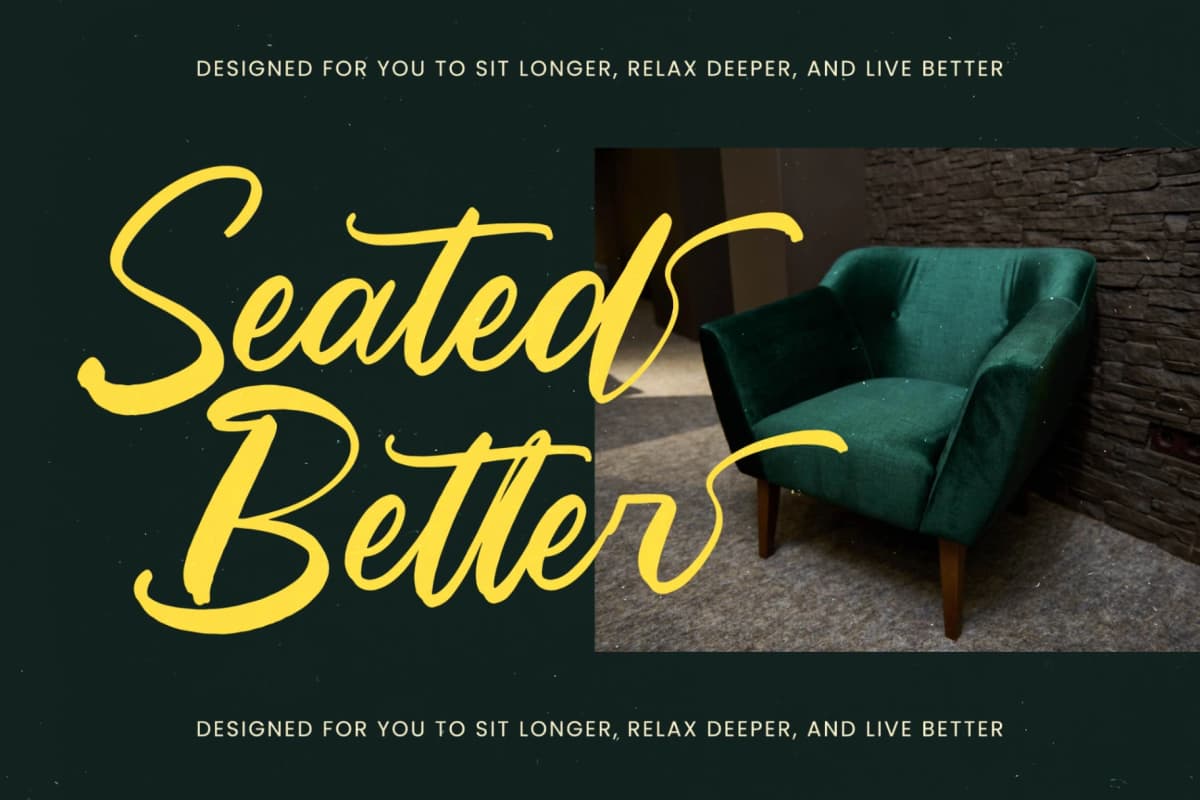 Matric Bunker - Bold Brush Font font preview 7