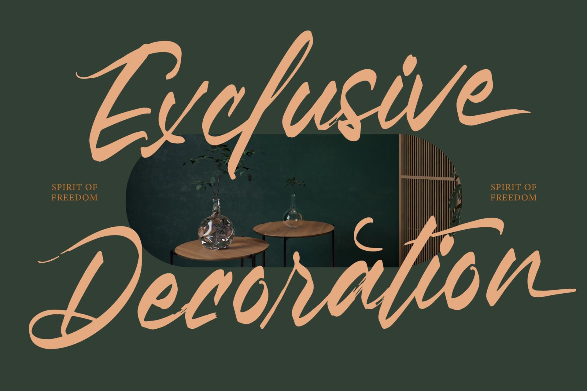 Preview 4 for Pluretta Vintage - Modern Brush Font