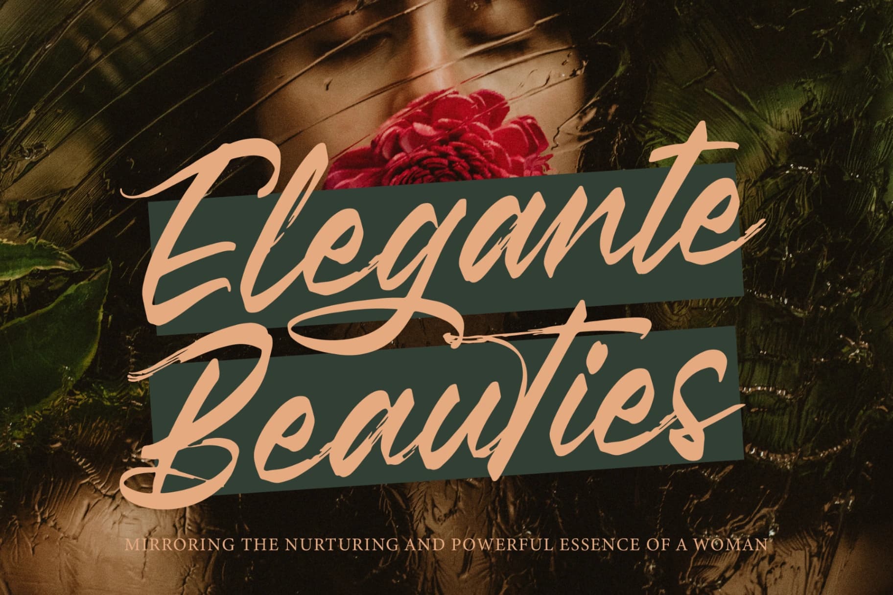Preview 8 for Pluretta Vintage - Modern Brush Font