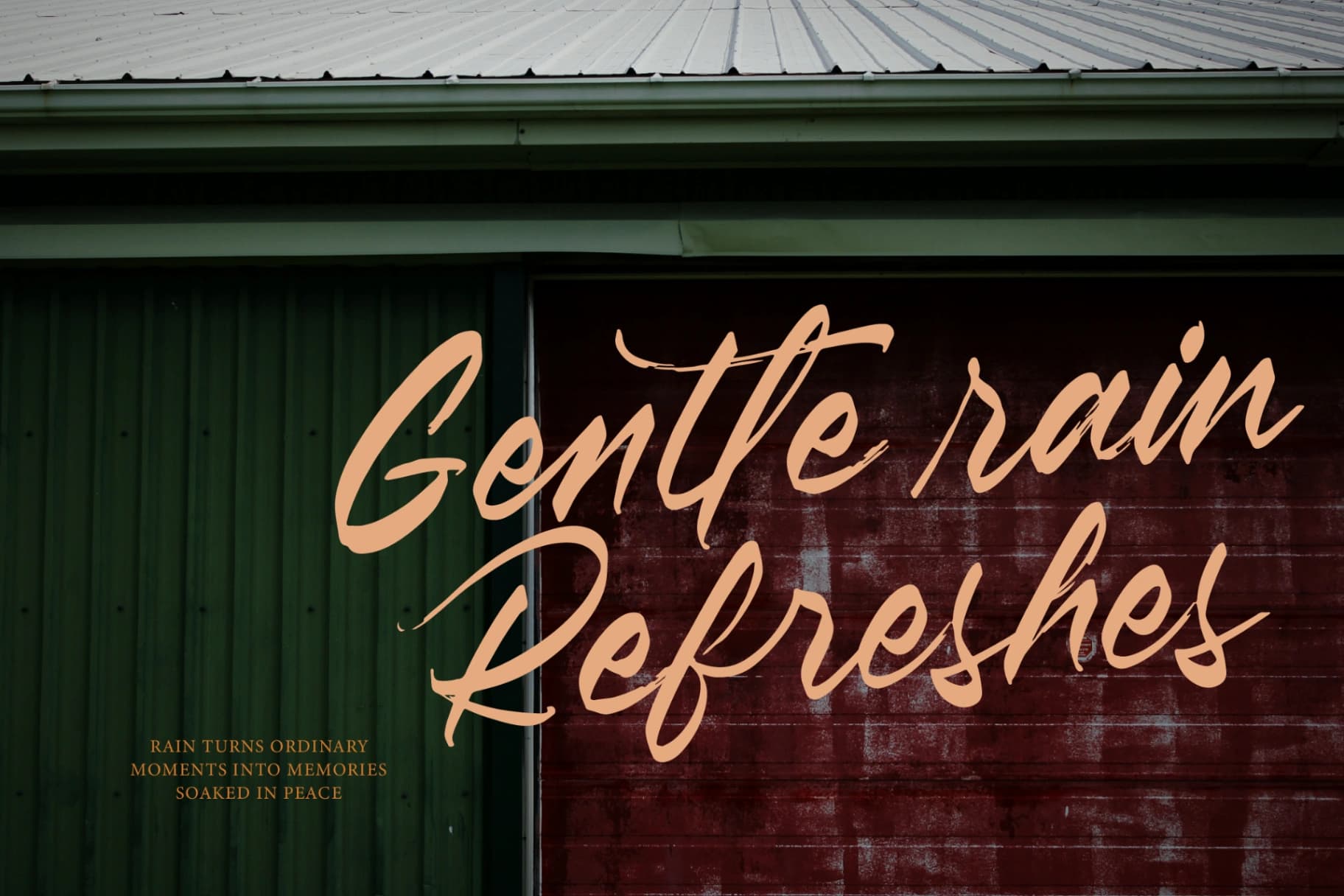 Preview 13 for Pluretta Vintage - Modern Brush Font
