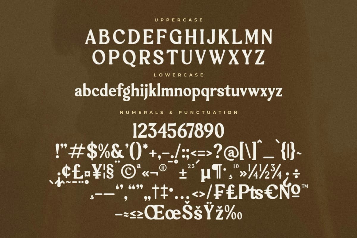 Preview 13 for Redgat - A Serif Display Font