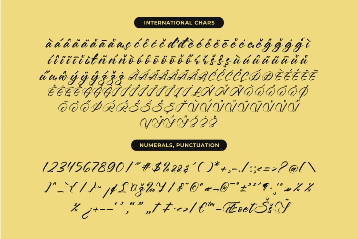 Preview 19 for Boytang Keghora - Calligraphy Font Type