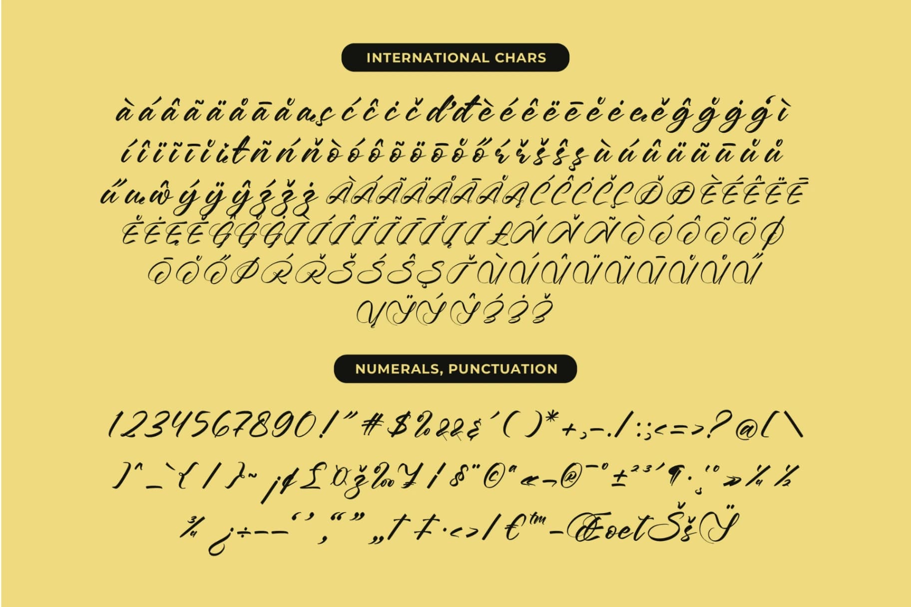 Preview 19 for Boytang Keghora - Calligraphy Font Type