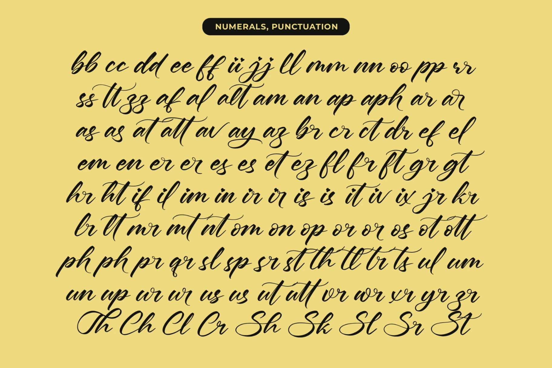 Preview 18 for Boytang Keghora - Calligraphy Font Type