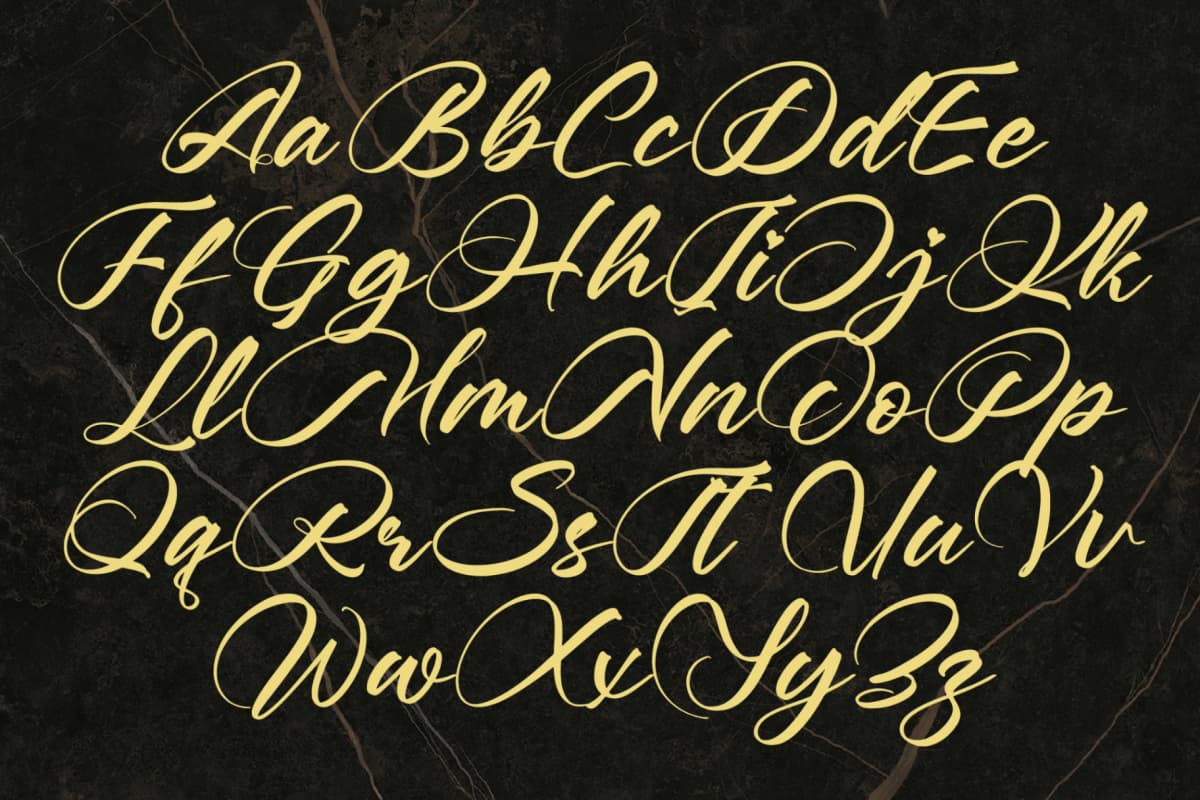 Preview 15 for Boytang Keghora - Calligraphy Font Type