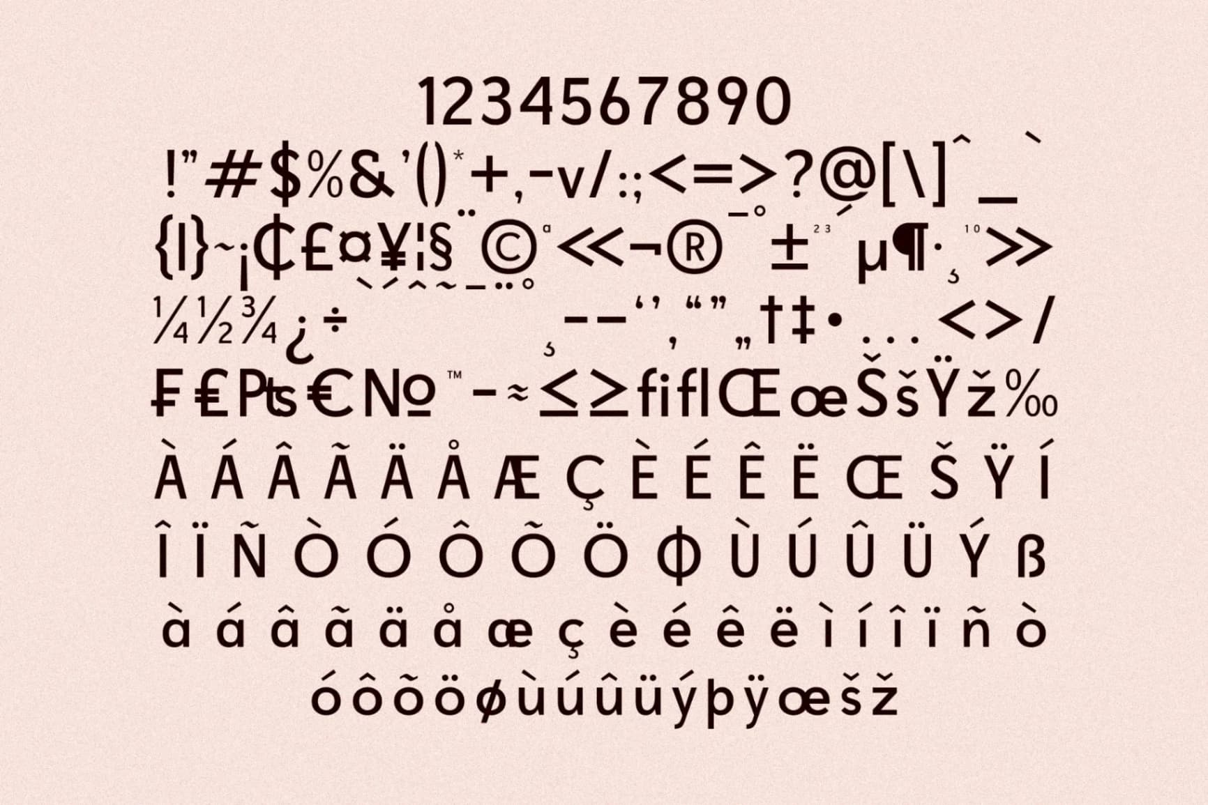 Preview 11 for Freshwost - Ligatures Sans Serif Font