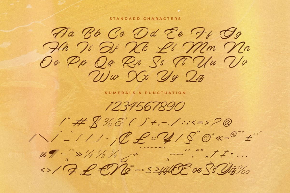Roadly Hezarttest - Modern Handwritten Script font preview 12