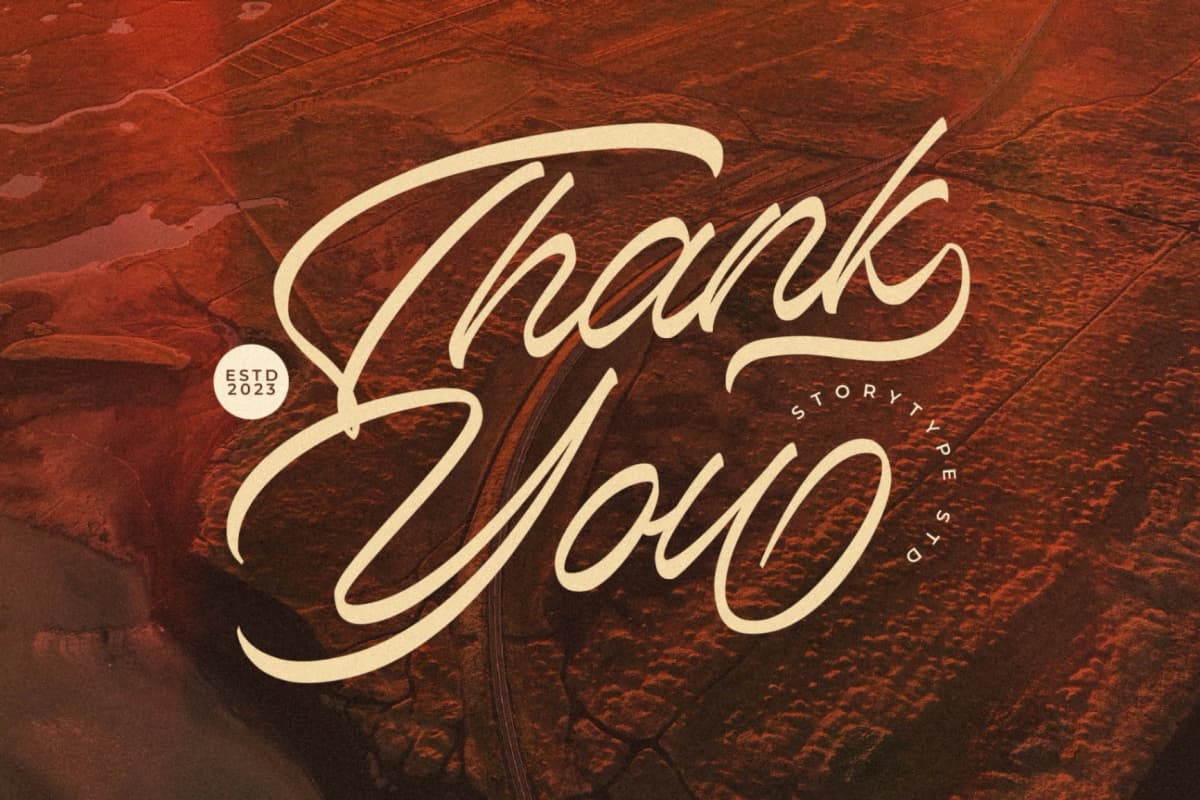 Roadly Hezarttest - Modern Handwritten Script font preview 15