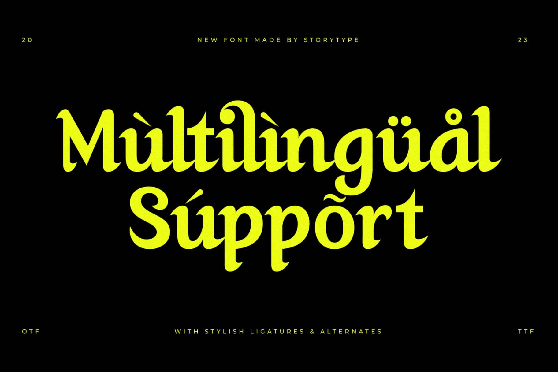 Preview 12 for Akilvan - A Display Typeface Font