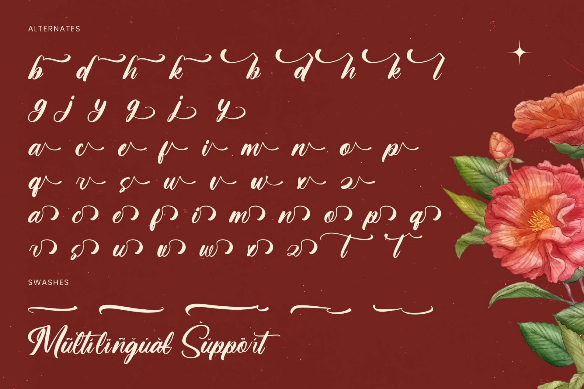 Preview 14 for Aurelie Unitem - Bold Calligraphy Font
