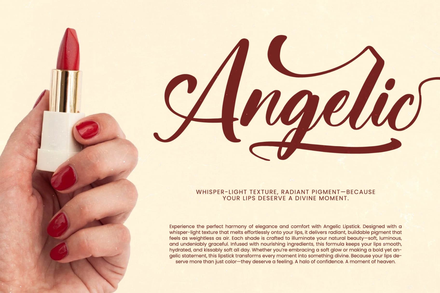 Preview 7 for Aurelie Unitem - Bold Calligraphy Font