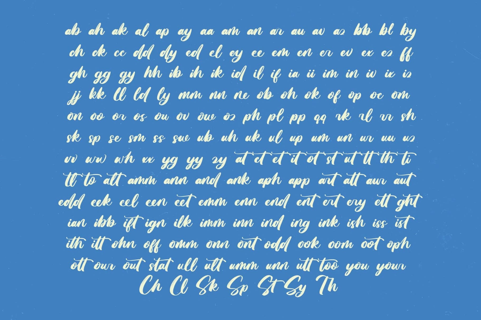 Preview 15 for Skanika - Bold Handwritten Font