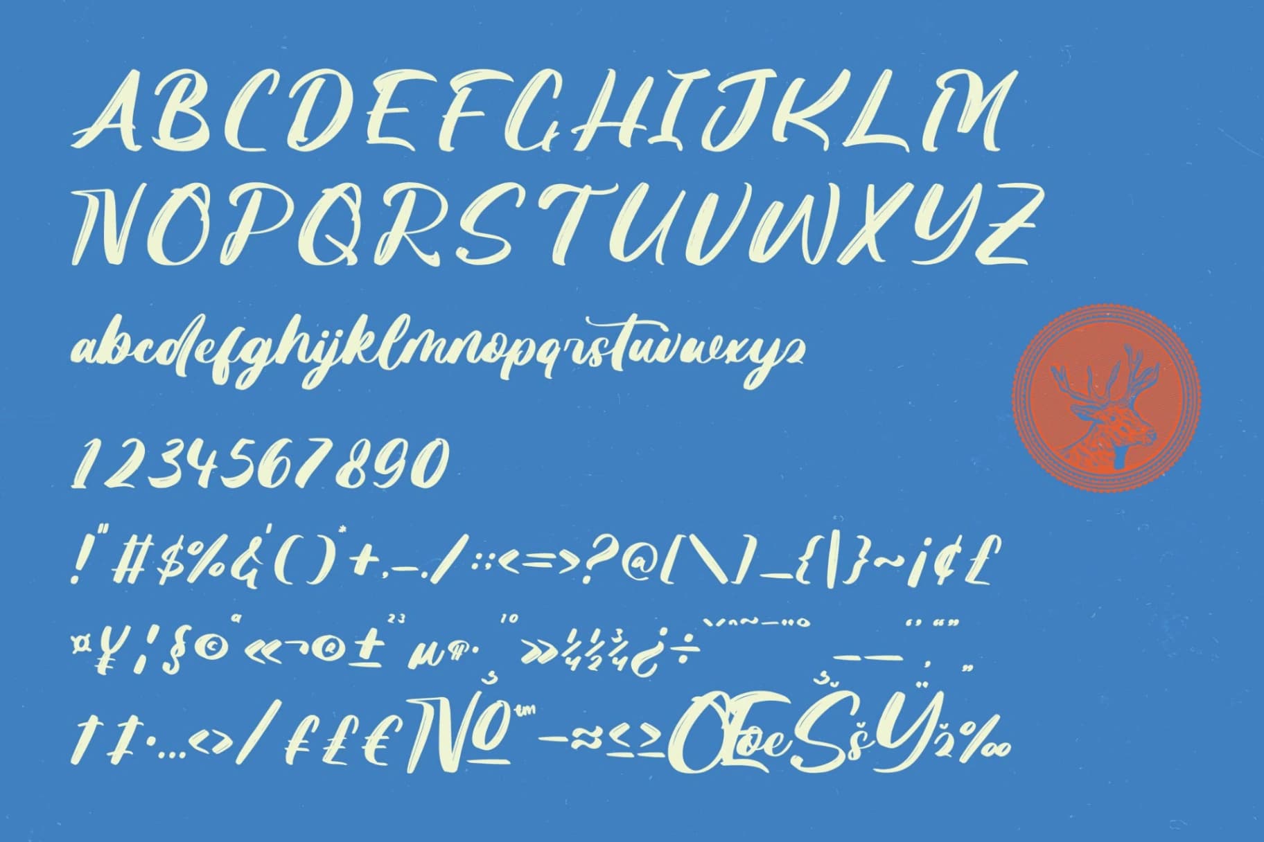 Preview 17 for Skanika - Bold Handwritten Font